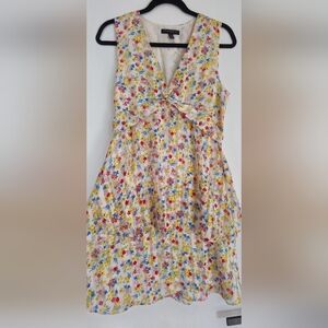 Banana Republic Elegant Floral Dress